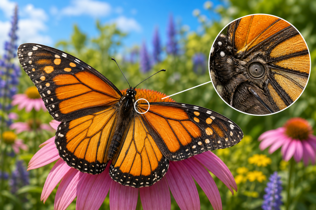 Why are butterflies important? Butterfly pollinating a flower
