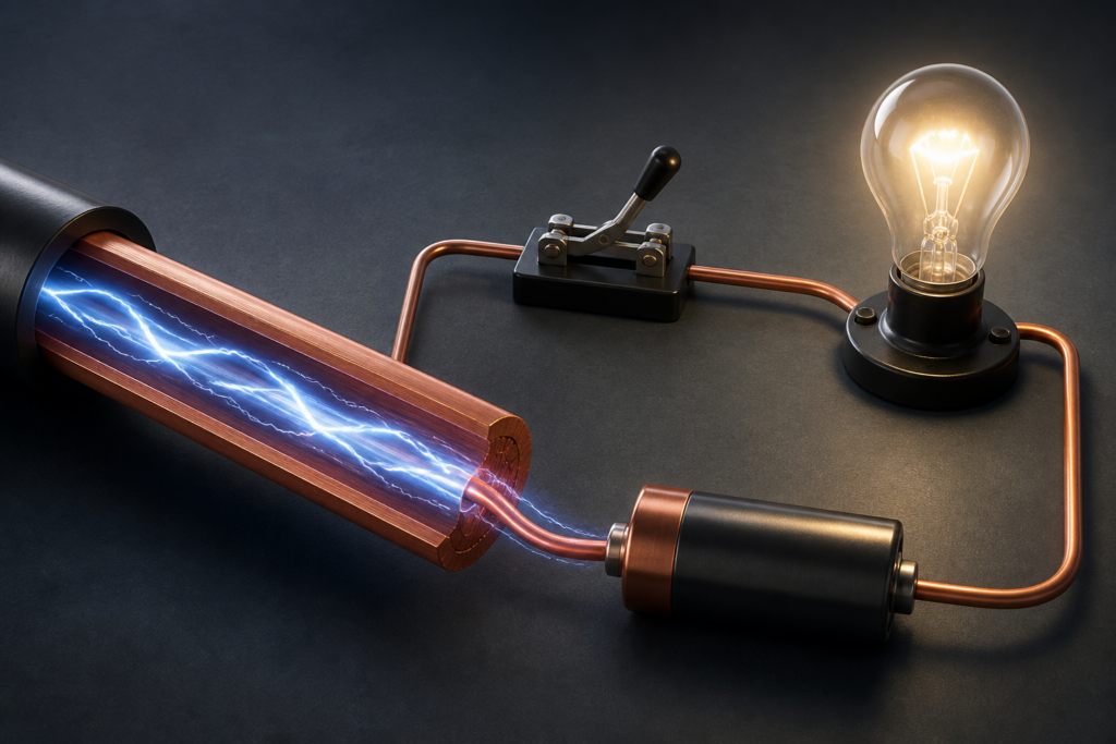What is electricity and how electric charge moves